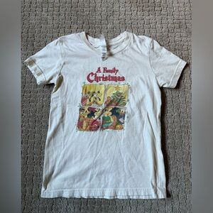 Kids Disney Christmas Shirt - size small